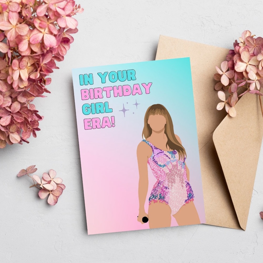 3/$25 Swiftie Birthday Card